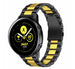 Correa acero Samsung Galaxy Watch Active (negro/oro)