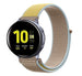 Correa de nylon Samsung Galaxy Watch Active (camello)