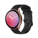 Correa silicona lujo Samsung Galaxy Watch Active (negro)