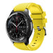 Correa silicona Samsung Gear S3 (amarilla)