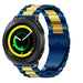 Samsung Gear Sport Steel Strap (Blue/Gold)