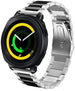Correa acero Samsung Gear Sport (plateada/negra)