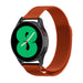 Correa milanesa Samsung Galaxy Watch 4 40 mm (naranja)