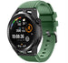 Correa silicona Huawei Watch GT Runner (verde ejárcito)
