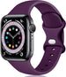 Correa silicona Apple Watch (morado oscuro)
