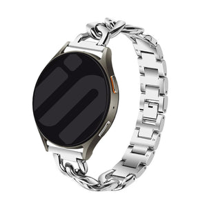 Samsung Galaxy Watch 42mm Steel Chain Strap (Silver)
