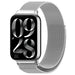 Correa milanesa Redmi Watch 6 (plateado)