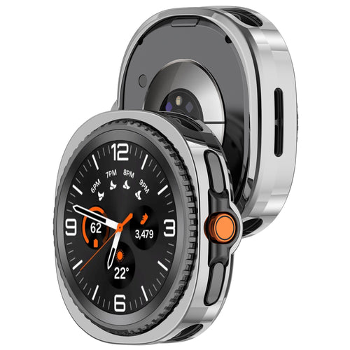 Funda TPU Samsung Galaxy Watch 8 Classic (plateado)