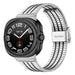 Correa acero de lujo Samsung Galaxy Watch Ultra (plata/negro)