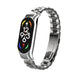 Xiaomi Mi Band 7 Steel Strap (Silver/Black)