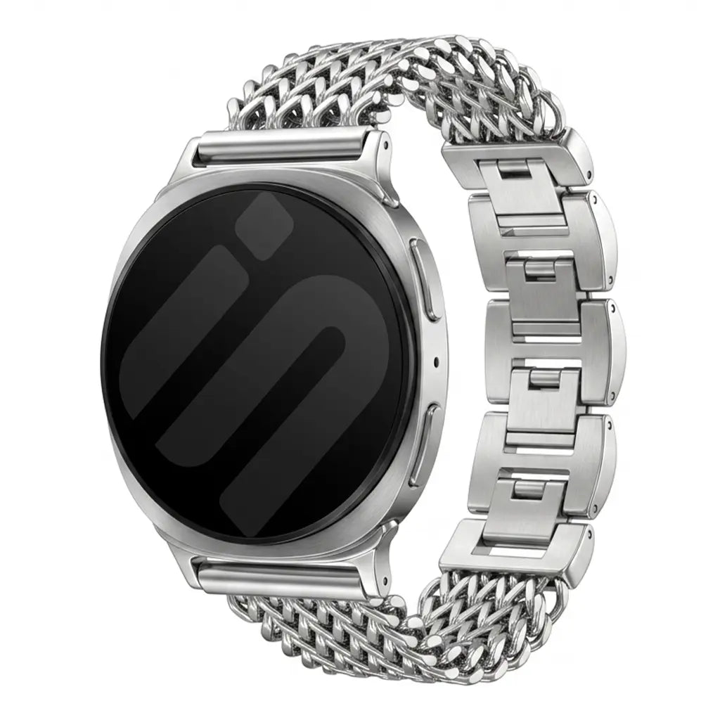 Samsung Galaxy Watch 8 - 44mm Metal Mesh Strap (Silver)