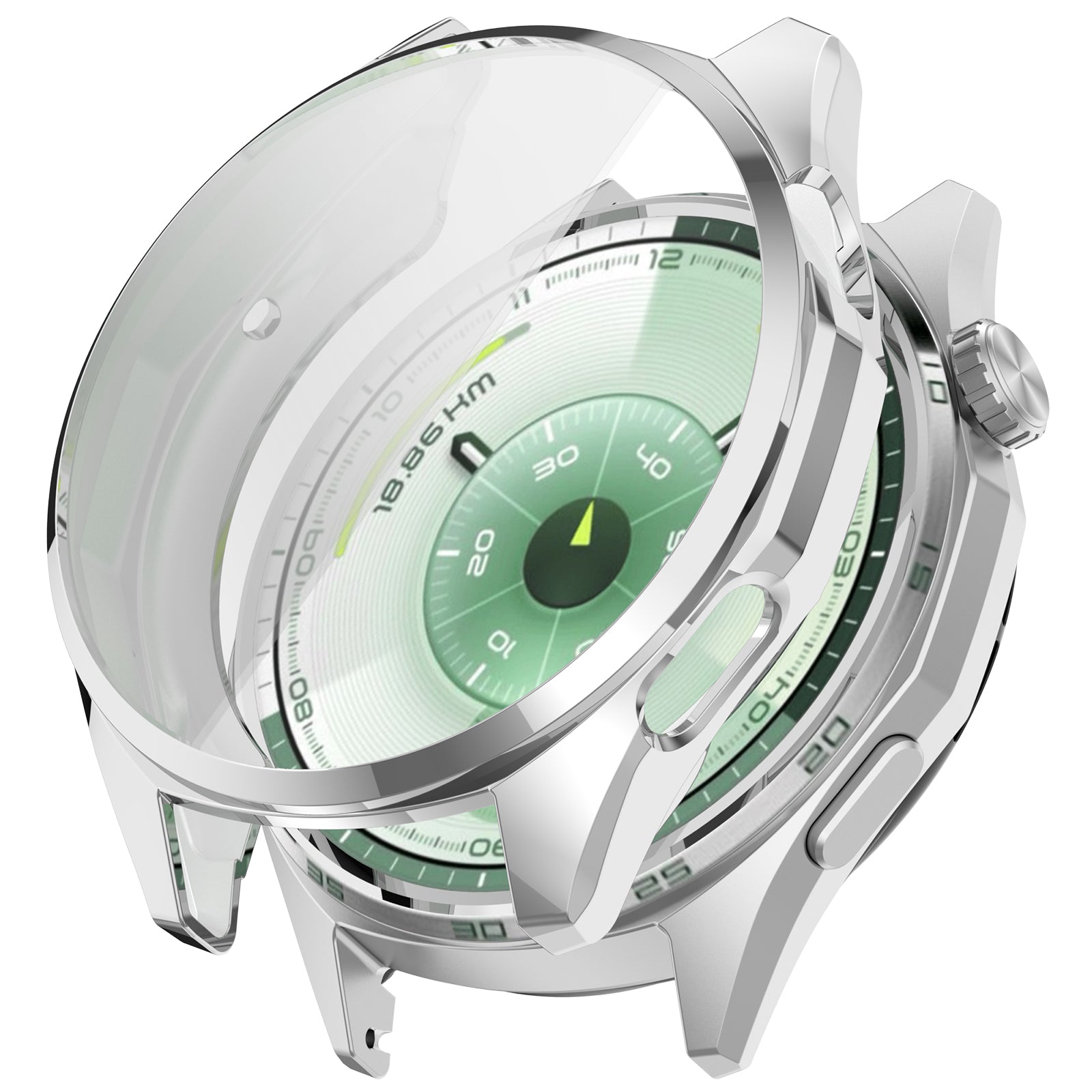 Funda TPU Huawei Watch GT 6 - 46mm (plateado)