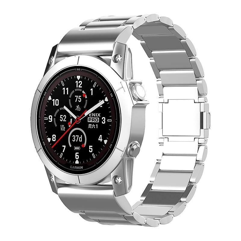 Garmin Descent MK2(i) Magnetic Titanium Strap (Silver)