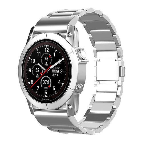 Correa titanio magnético Garmin Instinct E - 45mm (plateado)