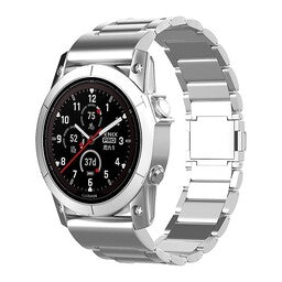 Correa titanio magnética Garmin Instinct 3 - 50mm (plata)