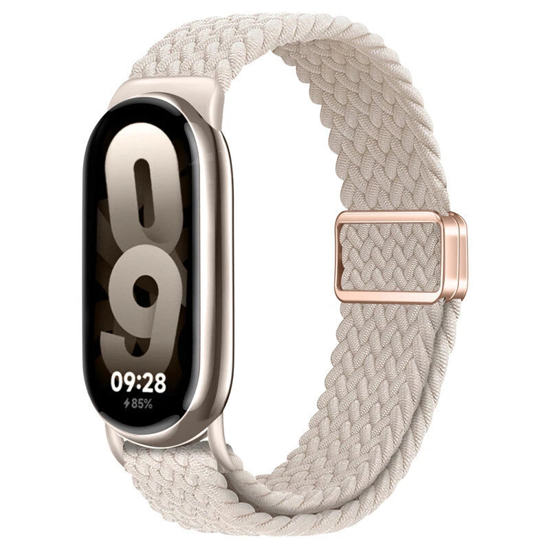 Correa tejida Xiaomi Smart Band 9 (blanco estrella)