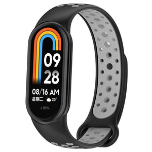 Correa deportiva Xiaomi Smart Band 8 (negro/gris)