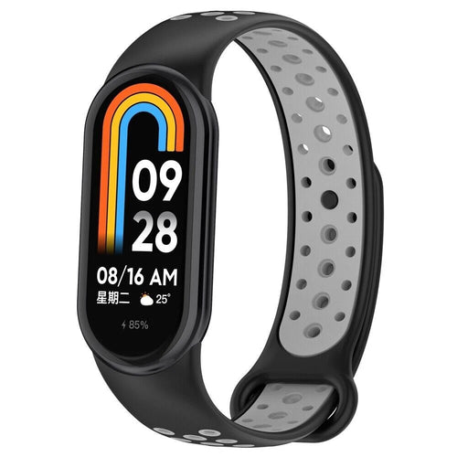 Correa deportiva Xiaomi Smart Band 9 (negro/gris)