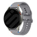 Amazfit Bip 6 Wave Silicone Strap (Dark Grey)