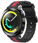 Correa de silicona edición especial Samsung Gear (negro/rojo)
