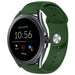 Correa deportiva Fossil Gen 5e 44mm (verde militar)