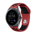 Correa deporitva Fossil Gen 5e 44mm (roja/negra)