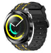 Correa de silicona resistente Samsung Gear Sport (negro/amarillo)