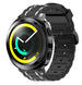 Correa de silicona resistente Samsung Gear Sport (negro/blanco)