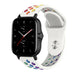 Correa deportiva Amazfit GTS 2 (blanca/arcoíris)