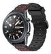Samsung Galaxy Watch 3 45mm Silicone Strap Tough (Black/Red)