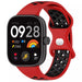 Correa deportiva Redmi Watch 4 (rojo/negra)