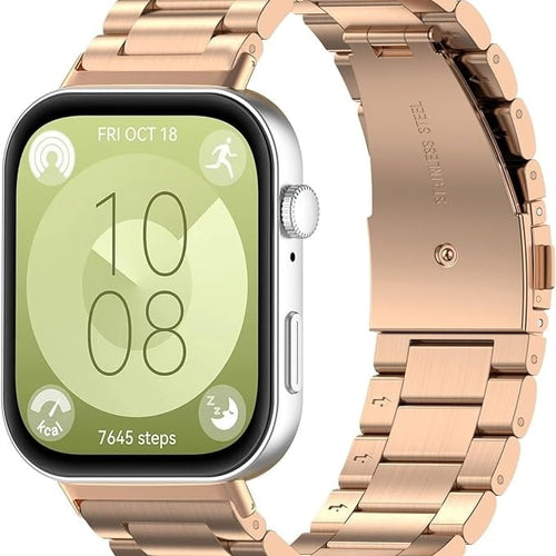 Huawei Watch Fit 5 Pro Steel Strap (Rose Gold)