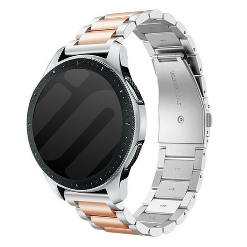 Garmin Forerunner 55 Steel Strap (Silver/Rose Gold)