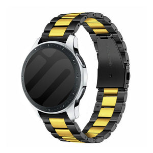 Correa acero Garmin Vivomove Luxe (negro/dorado)