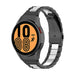 Correa de eslabones Samsung Galaxy Watch 4 acero (negro/plateado)