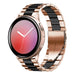 Correa acero Samsung Galaxy Watch Active (oro rosa/negro)