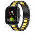 Correa acero Xiaomi Amazfit GTS (negro/dorado)