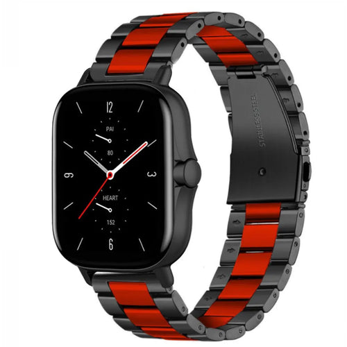 stalen-band-zwart-rood