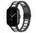 Correa acero Amazfit GTS 2 (negro/plata)