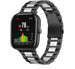 Correa acero Xiaomi Amazfit GTS (negro/plata)