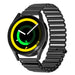Correa de acero loop Samsung Gear Sport (negra)