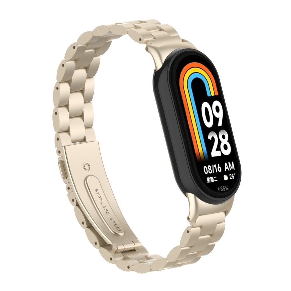 Correa acero Xiaomi Smart Band 10 (blanco estrella)