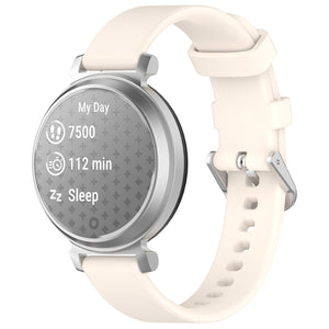 Correa silicona clásica Zenwatch Lily (blanco estrella)