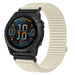 Garmin Fenix 8 - 43mm Wave Nylon Strap (Starlight)