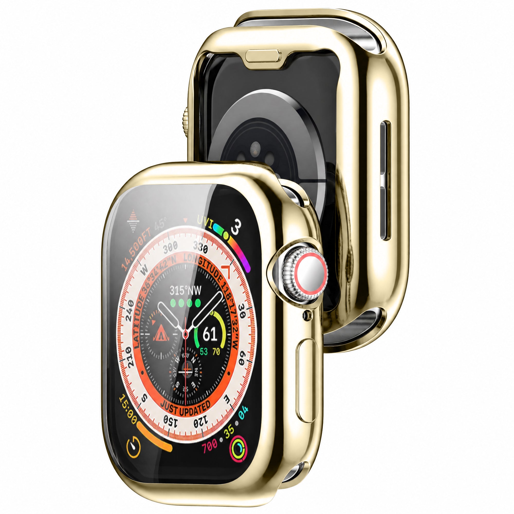 Apple Watch 10 & 11 - 42mm TPU Case (Starlight-Gold)