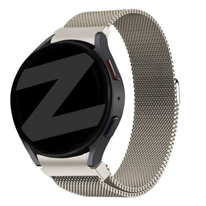 Bandz Correa milanesa loop Samsung Galaxy Watch 6 - 40mm (blanco estrella)