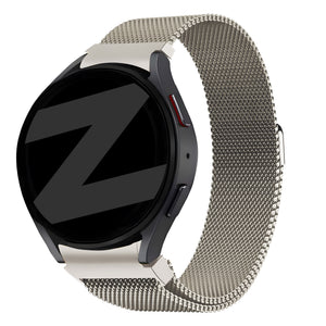 Bandz Correa milanesa loop Samsung Galaxy Watch 5 Pro (blanco estrella)