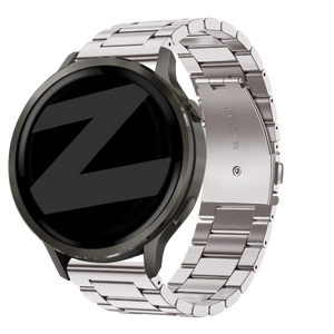 Bandz Correa acero 'Classic' Garmin Vivomove Style (blanco estrella)