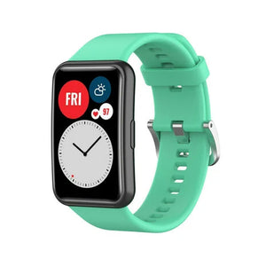 Correa silicona Huawei Watch Fit SE (aqua)