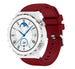 Correa silicona Huawei Watch GT 3 Pro 43mm (burdeos)